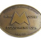 Vintage H. W. Moore Equipment Co. Since 1913 Belt Buckle 41417