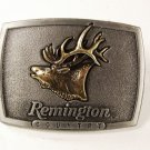1986 Remington Bugling Elk Belt Buckle By SID BELL 72616