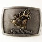 1986 Remington Bugling Elk Belt Buckle By SID BELL 72616