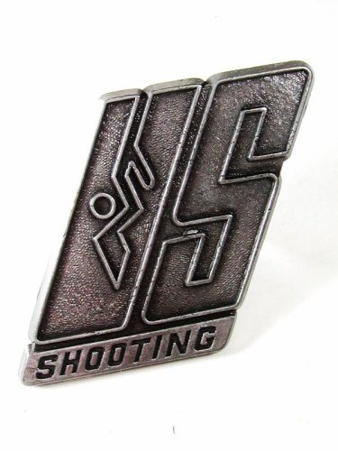 Vintage Silvertone US Shooting Belt Buckle Unbranded 5416