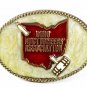 Vintage Ohio Auctineers Association Belt Buckle By WEYANDT ENTERPRISES 61816