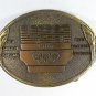 1984 USA Olympic Gold Tone Belt Buckle Made In USA 5516