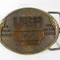 1984 USA Olympic Gold Tone Belt Buckle Made In USA 5516