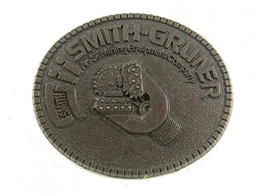 Vintage Smith Gruner Sii Mining Equipment Company Belt Buckle 41917