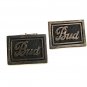 1940's-50's Sterling Silver BUD Cufflinks Patent No. 2472958 111616