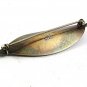 Vinage Sterling Silver Blue Enamel Leaf Brooch By MEKA Made In DENMARK 112717