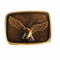 Brass American Eagle In Flight Dress Belt Buckle By BTS U.S.A. 92016