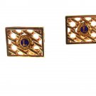 Vintage Goldtone Lions International Cufflinks By SWANK 42716