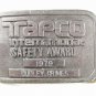 Tapco International Safety Award Duley Grimes Belt Buckle By HIT LINE USA