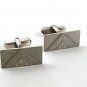 Vintage Sterling Silver Triangle Cufflinks By S In Shield 21617