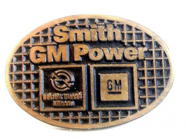 Vintage Smith GM Power Belt Buckle