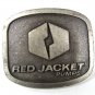 Vintage Red Jacket Pumps Belt Buckle 81016