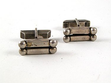 Vintage Sterling Silver Cufflinks 91216