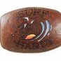 Sure Hardy Brown Leather Belt Buckle By ED HARDY 33116