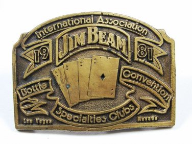 1981 International Association Jim Beam Bottle Convention Las Vegas NV