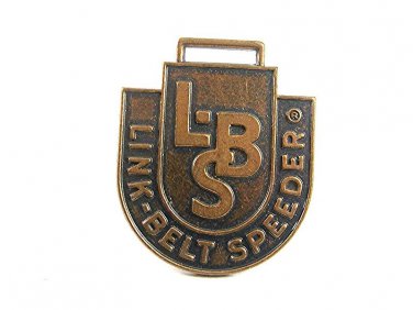 Vintage LBS LINK BELT SPEEDER Watch Fob 10617