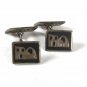 Sterling Silver Hacienda Palm Trees Cufflinks Unbranded 41516