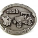 1990 CASE Parts Trade Fair Kansas City Pewter Belt Buckle Gift Edition 21517