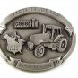1990 CASE Parts Trade Fair Kansas City Pewter Belt Buckle Gift Edition 21517