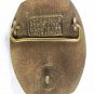 1970s-80s WMT World Mining Technology Belt Buckle By Dyna Buckle USA