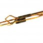 Art Deco 1930's - 40's Goldtone Initials RHB Tie Clasp by KREMENTZ USA 81215