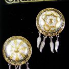 Vintage in Box Western Silvertone Button Covers by CRUMRINE 22816