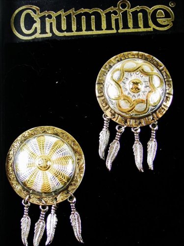 Vintage in Box Western Silvertone Button Covers by CRUMRINE 22816