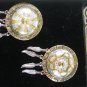 Vintage in Box Western Silvertone Button Covers by CRUMRINE 22816