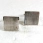 Vintage Sterling Silver Dress Cufflinks By LAMODE 31816