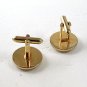 1970's Gold Tone & Faux Pearl Cufflnks By SWANK 91716a
