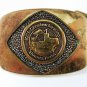 1985 KCI Constrution Inc Dumas Texas Brass Belt Buckle By BTS 42516