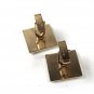 Vintage Gold Tone To A Key Executive Cufflinks Unbranded 7116