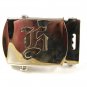 Military / Army Clamp Style Initial / Letter H Belt Buckle 9616