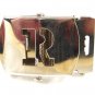 Military / Army Clamp Style Initial / Letter R Belt Buckle 9616