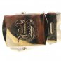 Military / Army Clamp Style Initial / Letter K Belt Buckle 9616