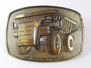 Lectra Haul Unit Rig & Equipment Co Belt Buckle Unbranded 5416