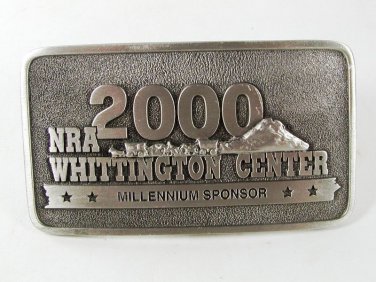 2000 NRA Whittington Center Millennium Sponsor Belt Buckle Unbranded 5916