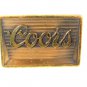 Vintage Gold Tone Brass Dress Up COORS Beer Belt Buckle 72716
