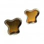 Vintage Goldtone Silvertone Cufflinks By S In a Shield 81017