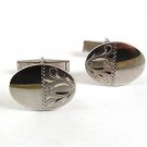 Vintage Sterling Silver Fancy Design Cufflnks 93017