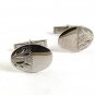 Vintage Sterling Silver Fancy Design Cufflnks 93017