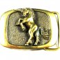 1983 Unicorn Brass Buckle by MM UNITED 103015