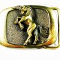 1983 Unicorn Brass Buckle by MM UNITED 103015
