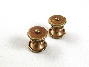 Art Deco Gold Filled Patented Snap Link Cufflinks By STALOKT 41217