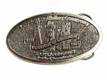1981 Kendall Refining Co Belt Buckle By Great American Buckle Co 111814