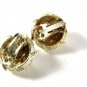 1950's Silvertone & Pearls Clip On Earrings By CORO 41116