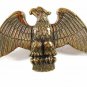 Vintage America Flag Topper Brass & Leather Eagle Unbranded 6116