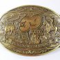 TV39 KXTX The Original Western Weekend Belt Buckle By YES 5416 MIP