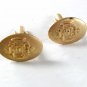 Vintage Gold Filled Naval Cufflinks By CHRONO 41216