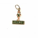 1960's-70's Greenies Tulane University Green Charm Unbranded 32116
